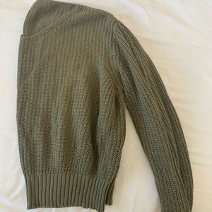 olive green vintage brandy melville sweater